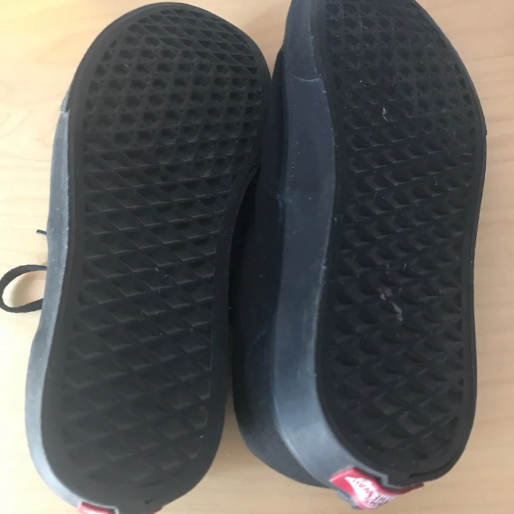 SOLD All Black Vans - Picture 4 of 5